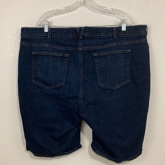 Duluth Plus Size Knee Length Jean Bermuda Shorts Size 24 - Picture 4 of 6